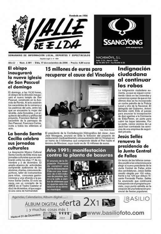 N&uacute;mero 2.491<span>17 de noviembre de 2006</span>