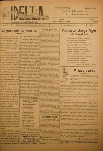 Idella n&ordm; 021 - A&ntilde;o 1926