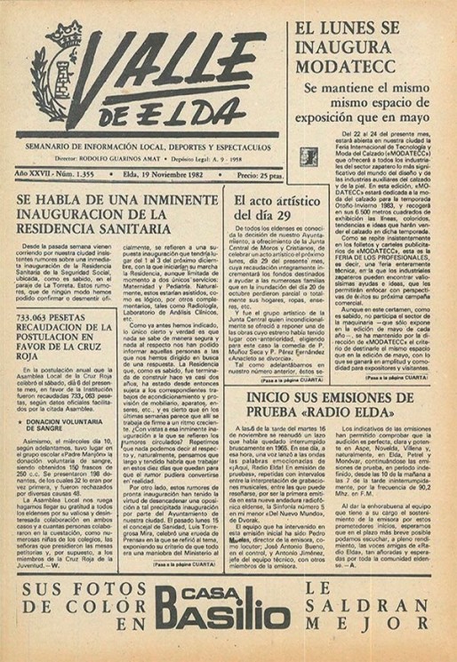 N&uacute;mero 1.355<span>19 de noviembre de 1982</span>