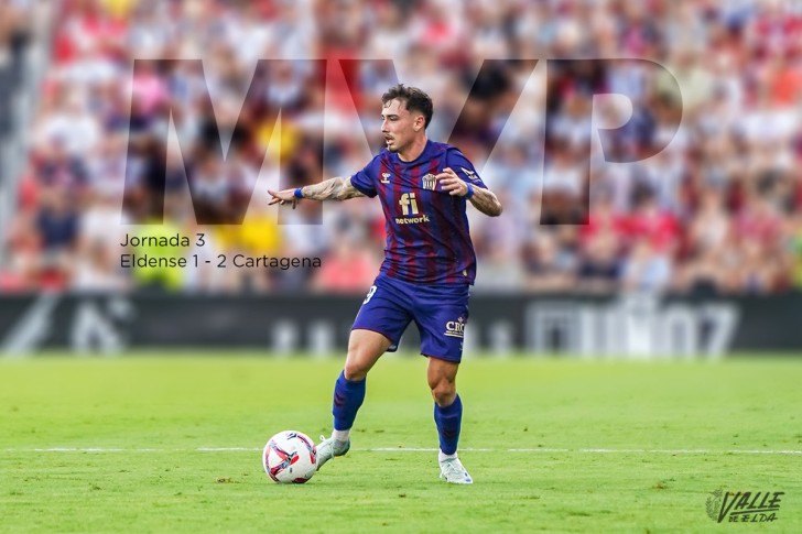 Joel Jorquera, elegido mejor jugador ante el Cartagena
