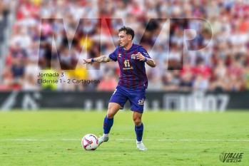 Joel Jorquera, elegido mejor jugador ante el Cartagena