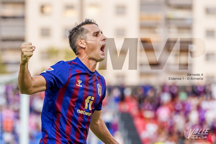 Juanto Ortu&ntilde;o fue el mejor jugador del partido ante el Almer&iacute;a