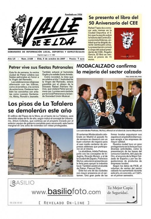 N&uacute;mero 2.529<span>05 de octubre de 2007</span>