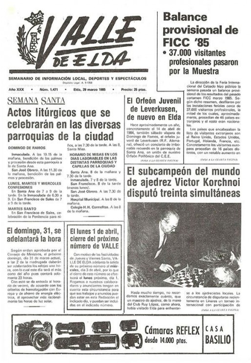 N&uacute;mero 1.471<span>29 de marzo de 1985</span>
