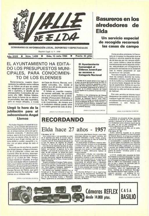 N&uacute;mero 1.438<span>13 de julio de 1984</span>