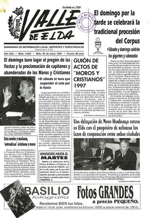 N&uacute;mero 2.057<span>30 de mayo de 1997</span>