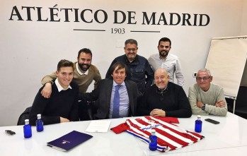 El Elda Industrial firma un convenio de colaboraci&oacute;n con el Atl&eacute;tico de Madrid