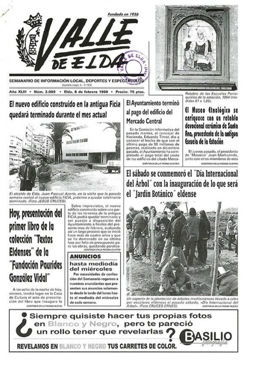 N&uacute;mero 2.089<span>6 de febrero de 1998</span>
