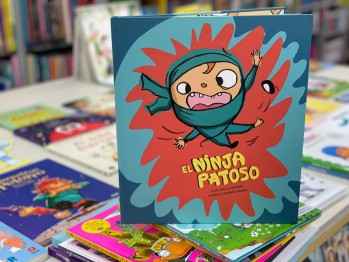 "El ninja patoso" de Jos&eacute; Carlos Andr&eacute;s con ilustraciones de Myriam Cameros Sierra