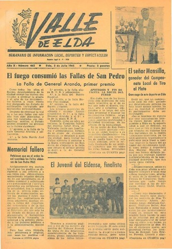 N&uacute;mero 0462 - 3 de julio de 1965
