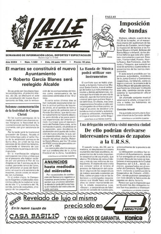N&uacute;mero 1.580<span>26 de junio de 1987</span>