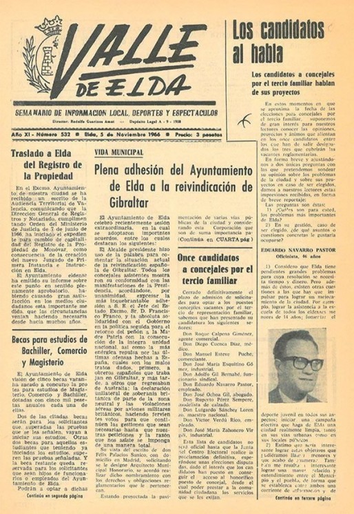 N&uacute;mero 0532<span>5 de noviembre de 1966</span>