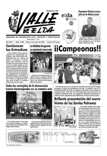 N&uacute;mero 2.386 - 21 de mayo de 2004