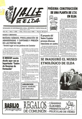 N&uacute;mero 1.960 - 19 de mayo de 1995