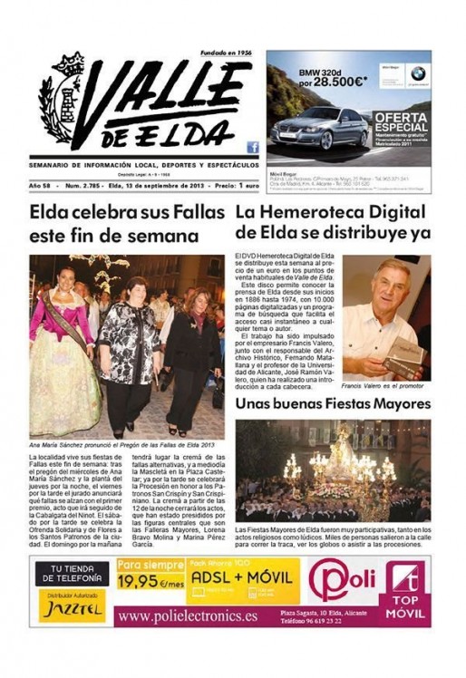 N&uacute;mero 2.785<span>13 de septiembre de 2013</span>