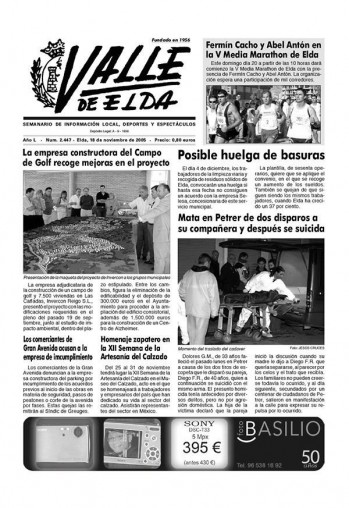 N&uacute;mero 2.447 - 18 de noviembre de 2005