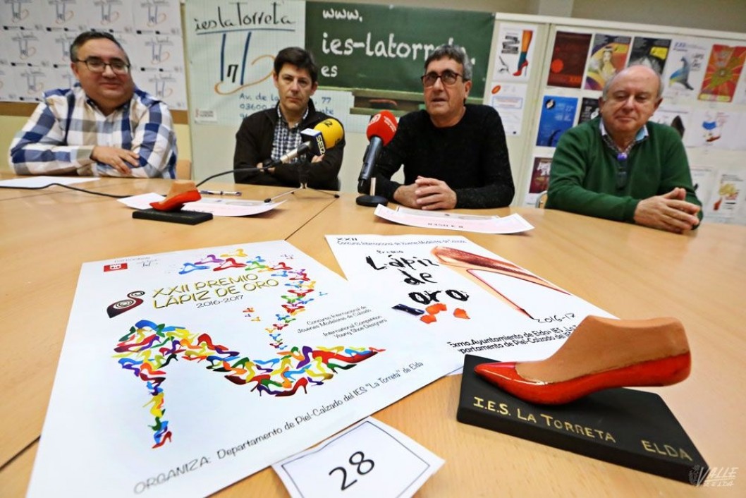 Presentan el cartel del certamen Lápiz de Oro Presentan el cartel del certamen Lápiz de Oro