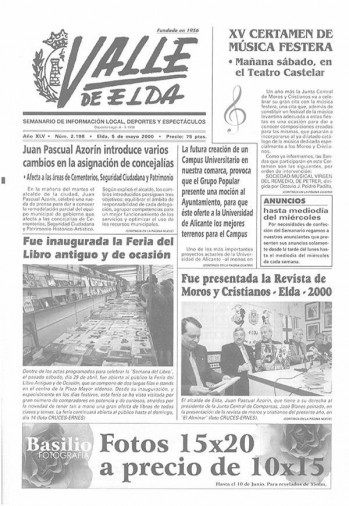 N&uacute;mero 2.198 - 5 de mayo de 2000