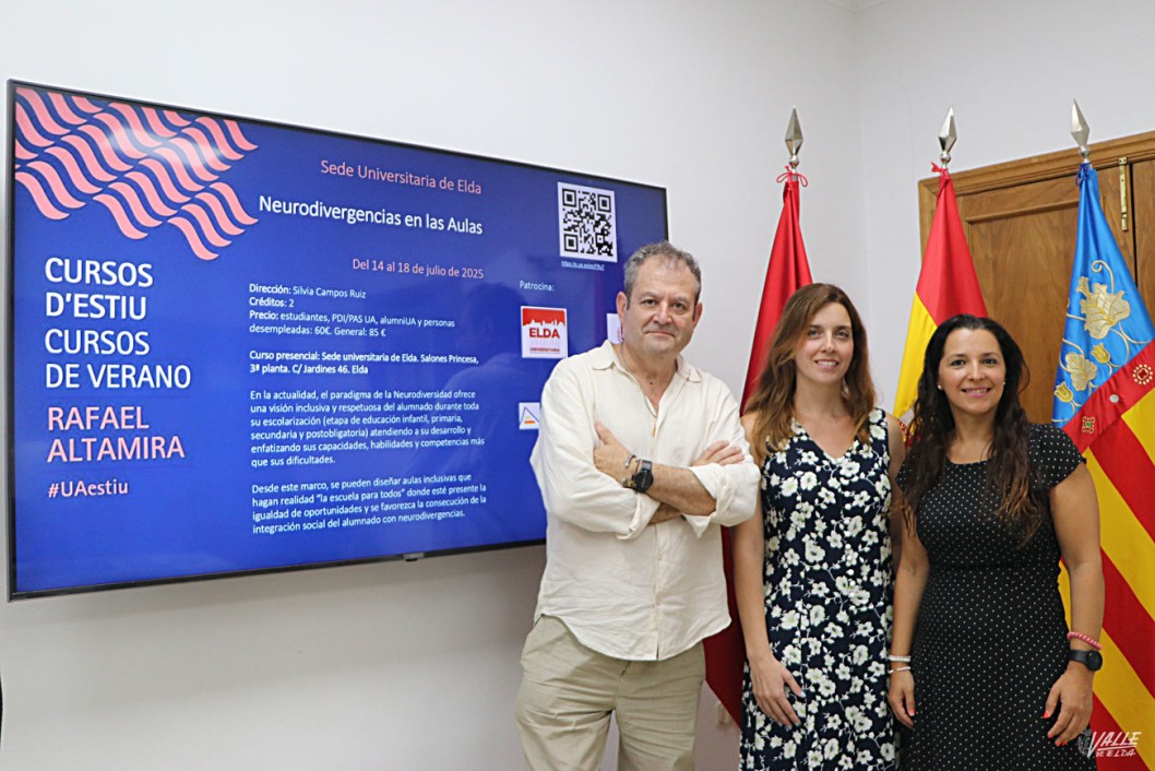 "Neurodivergencias en las Aulas", el nuevo curso de la Sede de la UA en Elda "Neurodivergencias en las Aulas", el nuevo curso de la Sede de la UA en Elda
