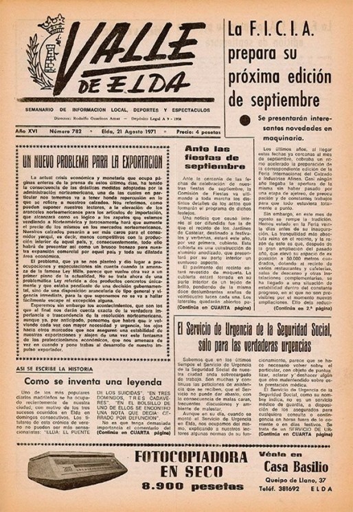 N&uacute;mero 0782<span>21 de agosto de 1971</span>