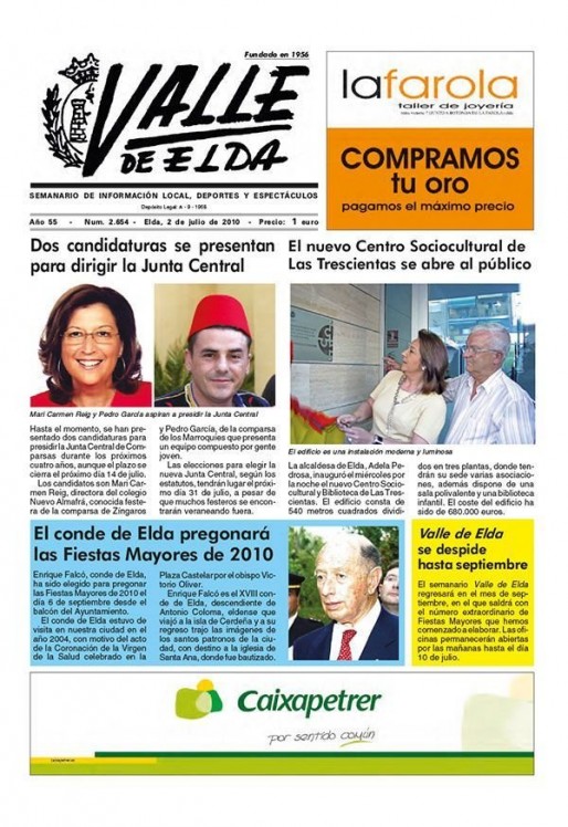 N&uacute;mero 2.654<span>2 de julio de 2010</span>