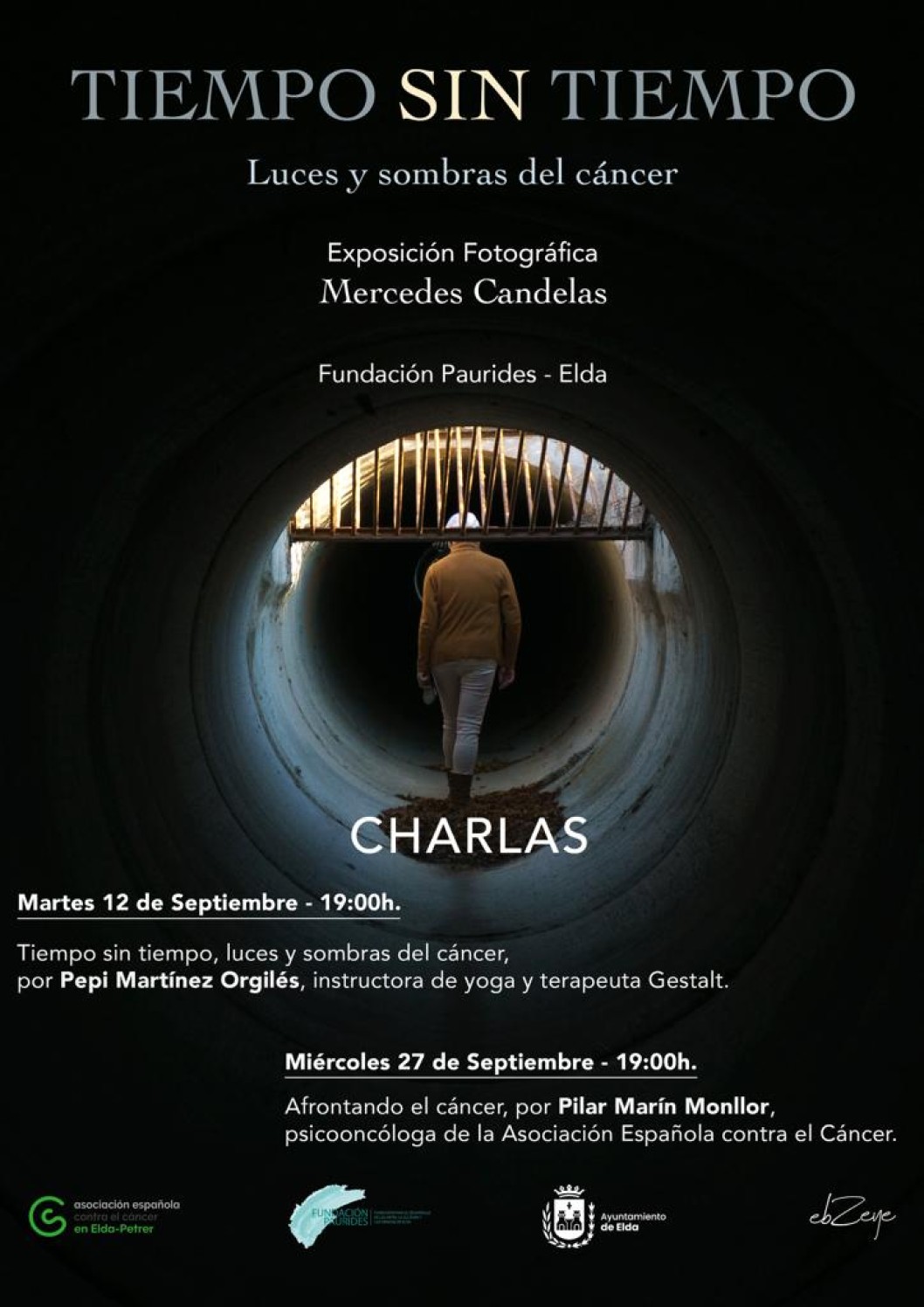 Exposición: "Tiempo sin tiempo. Las luces del cáncer" de Mercedes Candelas Exposición: "Tiempo sin tiempo. Las luces del cáncer" de Mercedes Candelas