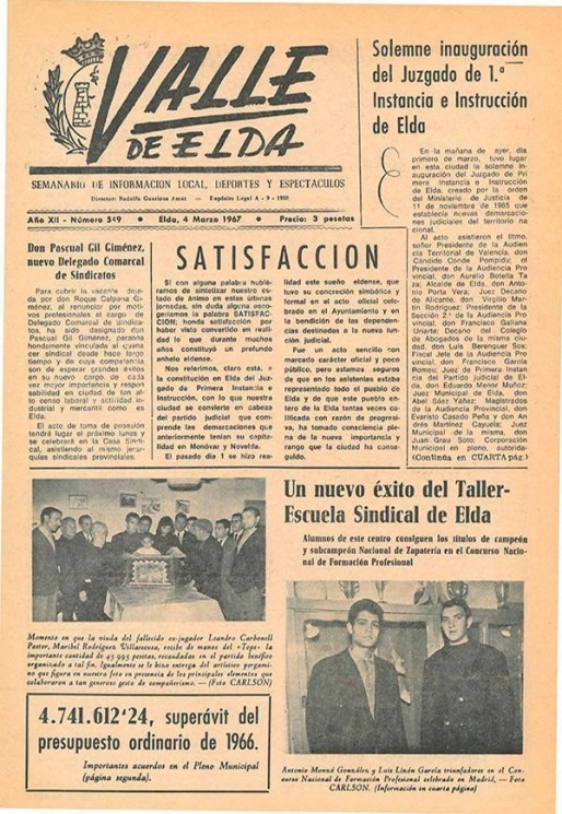 N&uacute;mero 0549<span>4 de marzo de 1967</span>