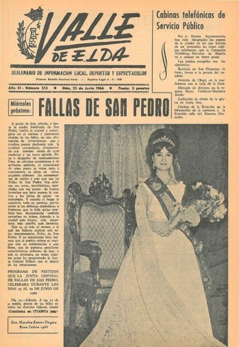 N&uacute;mero 0513 - 25 de junio de 1966