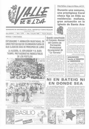 N&uacute;mero 1.870 - 1 de julio de 1993