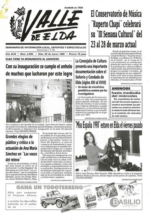 N&uacute;mero 2.095<span>20 de marzo de 1998</span>