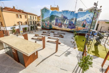 La Plaza de Arriba gana un premio provincial tras su reforma