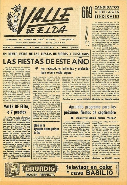 N&uacute;mero 0981<span>14 de junio de 1975</span>