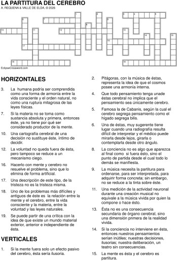 La partitura del cerebro