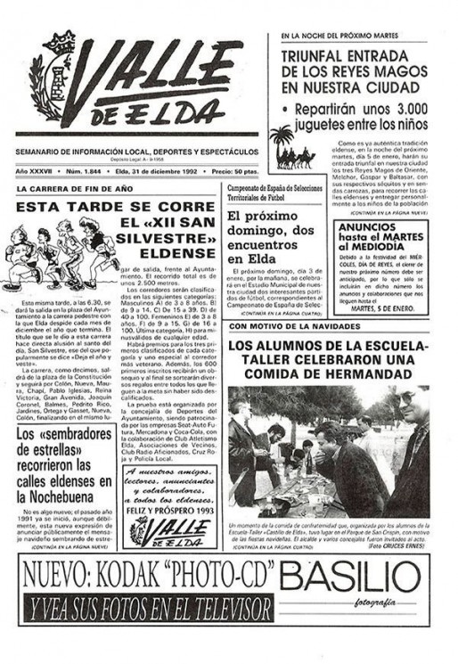 N&uacute;mero 1.844<span>31 de diciembre de 1992</span>