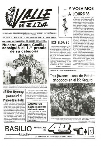 N&uacute;mero 1.728 - 20 de julio de 1990