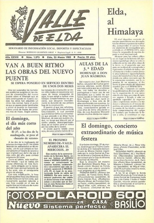 N&uacute;mero 1.373<span>25 de marzo de 1983</span>