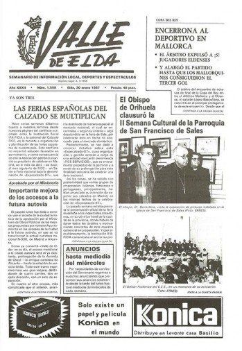 N&uacute;mero 1.559 - 30 de enero de 1987