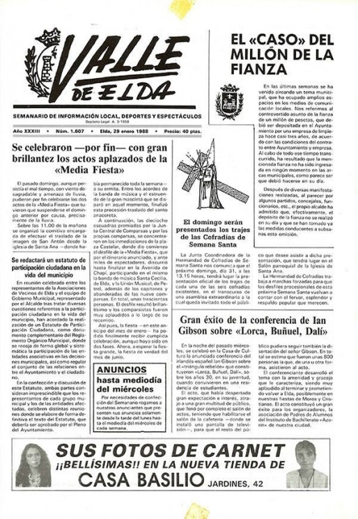 N&uacute;mero 1.607<span>29 de enero de 1988</span>