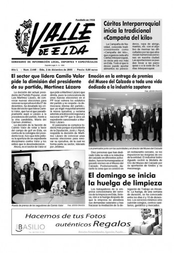 N&uacute;mero 2.449 - 2 de diciembre de 2005