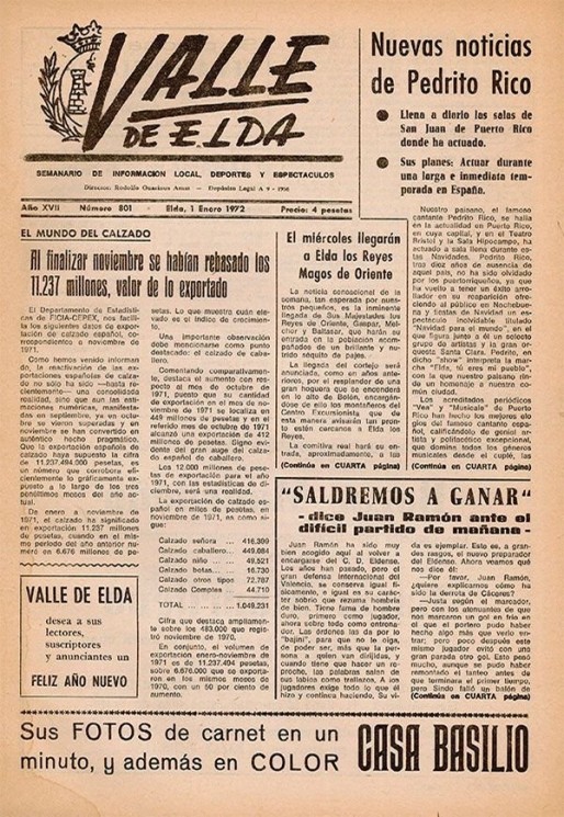 N&uacute;mero 0801<span>1 de enero de 1972</span>