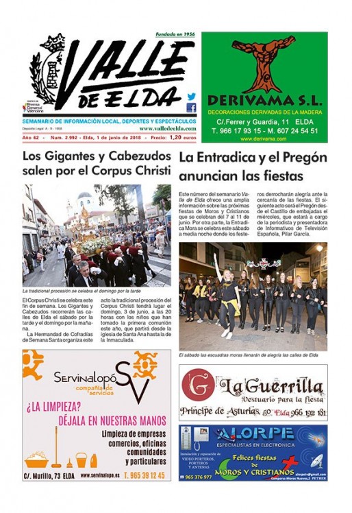 N&uacute;mero 2.992<span>1 de junio de 2018</span>