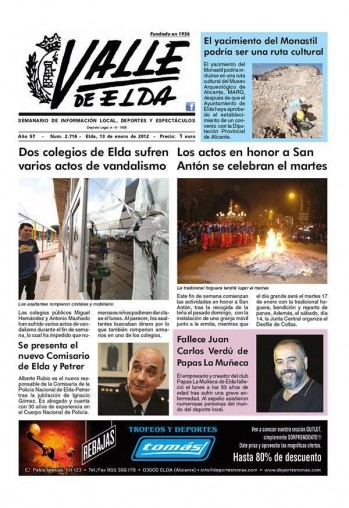 N&uacute;mero 2.716 - 12 de enero de 2012