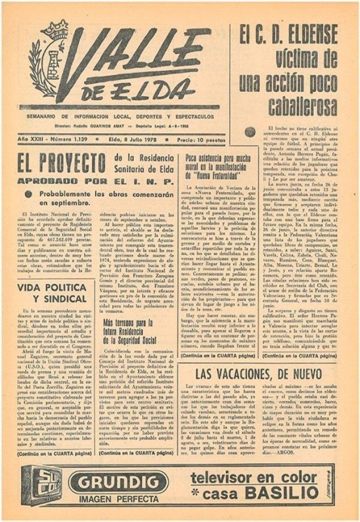 N&uacute;mero 1.139<span>8 de julio de 1978</span>