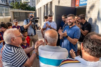 Fernando Est&eacute;vez: "Me voy feliz con la cabeza alta y orgulloso de lo que hemos conseguido"