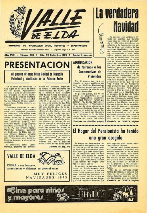 N&uacute;mero 0904<span>22 de diciembre de 1973</span>