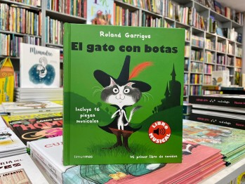 "El gato con botas. El libro musical" de Roland Garrigue