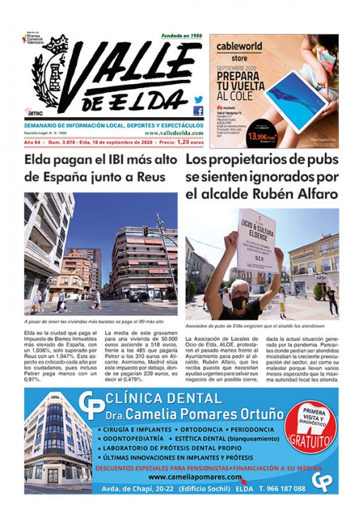 N&uacute;mero 3.070<span>18 de septiembre de 2020</span>