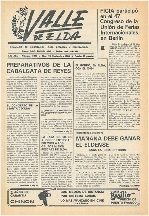 N&uacute;mero 1.258<span>29 de noviembre de 1980</span>