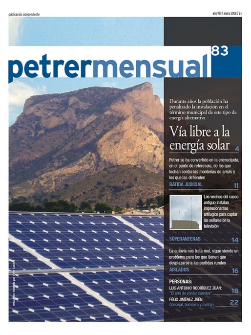 Petrer Mensual N&ordm; 83<span>Enero de 2008</span>