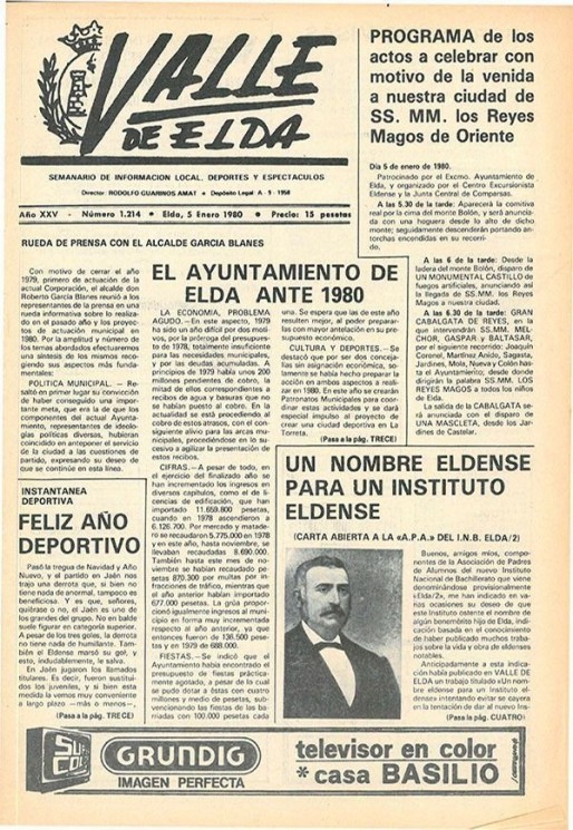 N&uacute;mero 1.214<span>5 de enero de 1980</span>